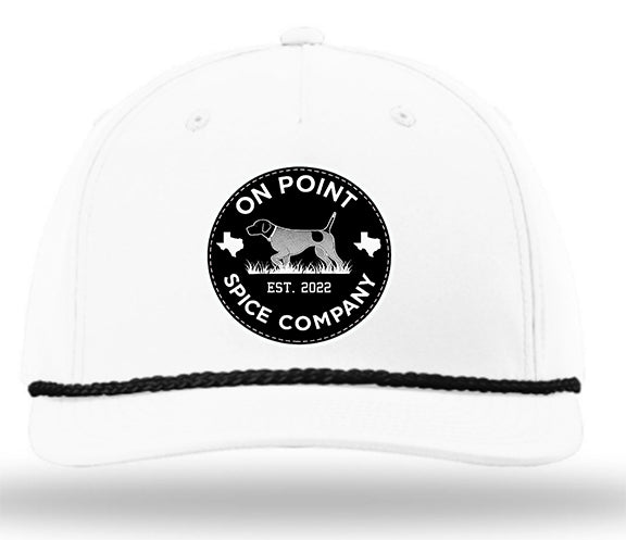 Pre Order - White w Black Rope