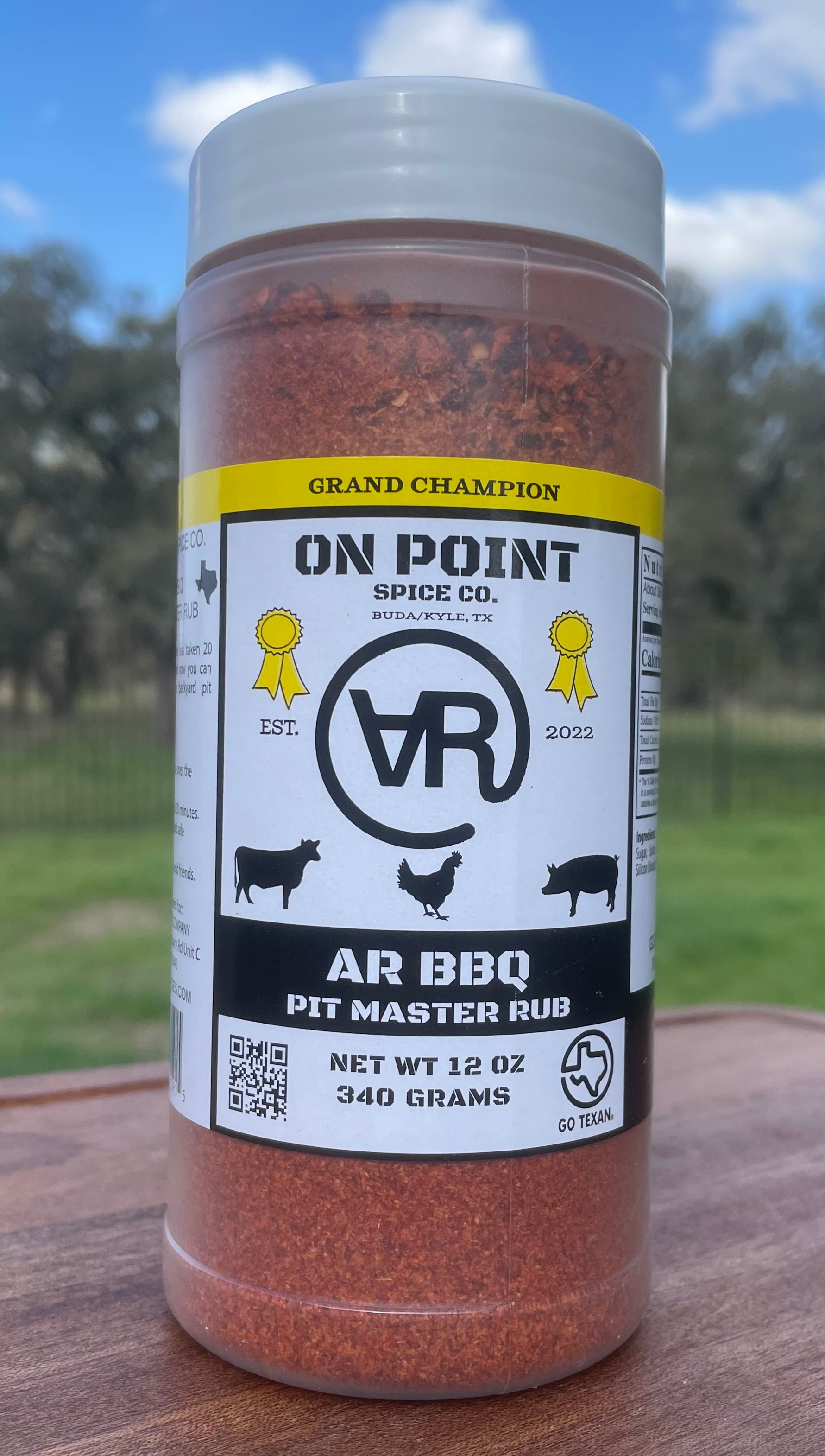 AR BBQ ALL PURPOSE BBQ RUB – ONPOINT SPICE COMPANY